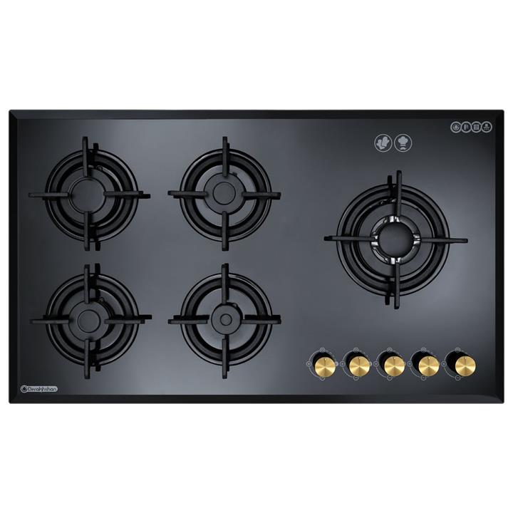 اجاق گاز صفحه ای  درخشان مدل G606 Derakhshan G606 Glass Gas Hob